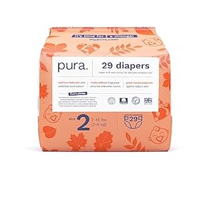 Pura Size 2 Eco-Friendly Diapers (7-13...
