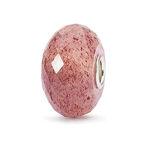 Trollbeads Strawberry Quartz Gemstone Bead Cover