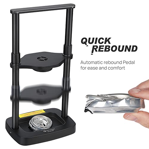 Yamagahome Can Crusher For Recycling 12 Oz - 24 Oz, Foot Operated Pedal Can Smasher With Spring Design, Eco-Friendly Recycling Tool For Soda, Beer Cans And Bottles, Perfect For Rv, Condo, Camping #TOP1