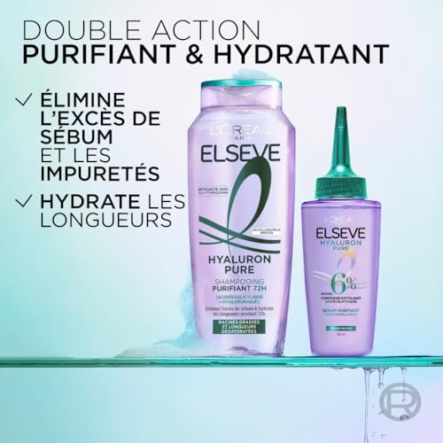 Routine capillaire d'exception Elseve Hyaluron Pure L'Oréal Paris cheveux - 3
