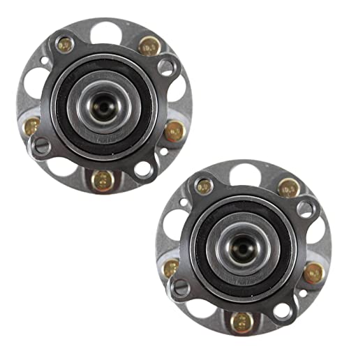 Image of TRQ Wheel Bearing and Hub Assembly Set for 2009-2014 Acura TSX | for 2008-2012 Honda Accord 2009-2014 Acura TSX Driver and Passenger Side