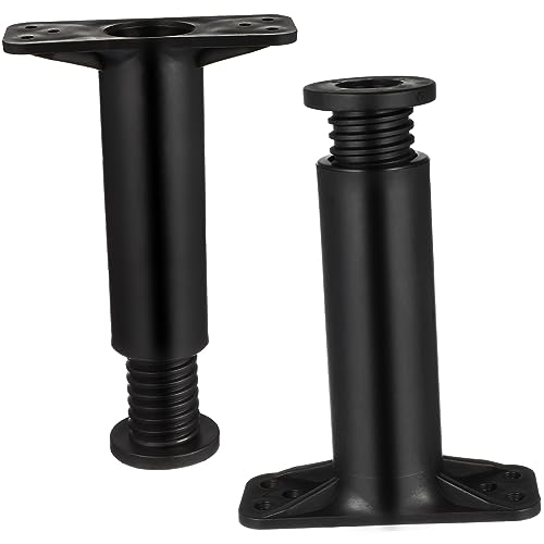 SEWOART 2pcs Bed Support Frame Legs for Adjustable Bed Base Support Leg for Bed Frame Bed Risers Bed Stabilizer Bed Frame Legs Replacement Bed Frame Feet Bed Reinforcement Kit Bed Feet