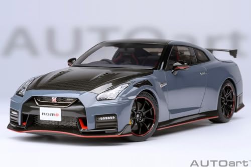 AUTOart 2022 GT-R RHD Edición Especial 1/18 Stealth Gray miniatura 2