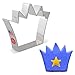 King Crown Cookie Cutter - Ann Clark – 4.25 Inch - US Tin Plated Steel
