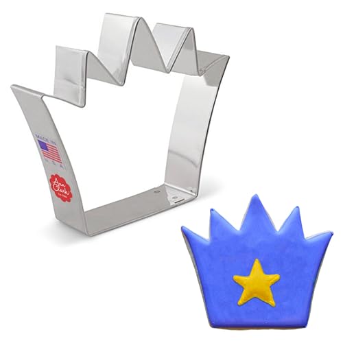 Ann Clark King Crown Cookie Cutter 10.8 cm Made in USA