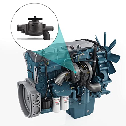 Aulink 23505895 23522707 23517027 23539929 Water Pump (Can Use On Old Type R23526039, R23539602) Oe Replacement For Detroit Diesel 60 Series 12.7 Lts. #TOP5
