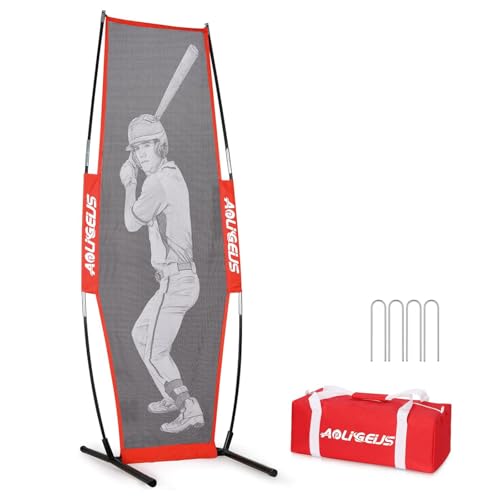 AOLIGEIJS Baseball Softball Batter Dummy,Pitching Target,Pitching Aid for Improved Accuracy