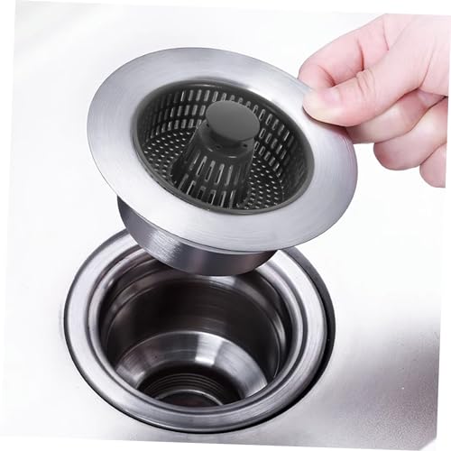6 piezas colador plástico para desagüe de cocina miniatura 3