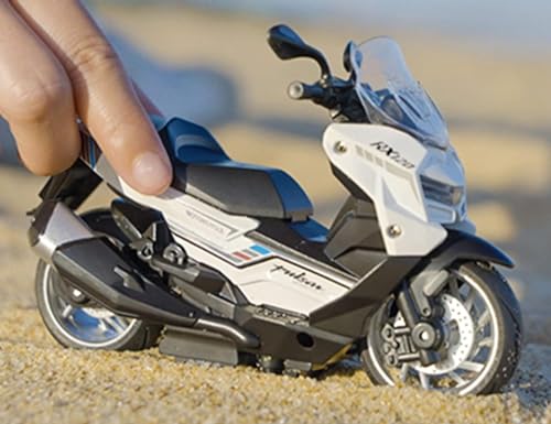 Image of Police Motorcycle Toy - Pull Back Motorcycle Toys, Tiny Gift with Music Lighting, Latte Motorcycles Toy for Kids Boys Age 3-8 Year Old [Multicolor] (PALSAR RX120-Multicolor)