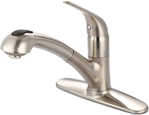 Miniatura 2 de Pioneer 2lg220Single Handle Pull-Out llave de la cocina, acabado PVD cromo pulido