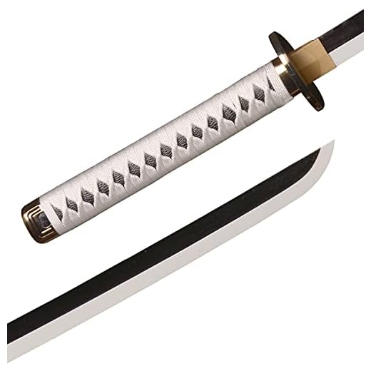 IM-SMELTER 40" Wado Ichimonji Zoro Sword,Roronoa Zoro Cosplay First Samurai Sword,White,for Cosplay,Collection,Display,Performance,Decor
