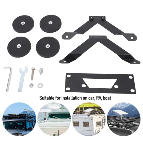 Antena parabólica mini de coche resistente de metal y ABS Fafeicy 4