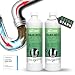 Produktbild bio-chem Haar-Weg Abflussfrei  Abflussreiniger EXTRA STARK  2x1000 ML - Bis zu 20 Anwendungen je Flasche Rohrreiniger  Extrem effektiv & materialschonend gegen Verstopfungen & Haare - Made in DE