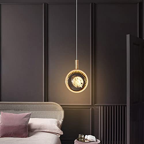 Luminaire suspendu méduse LED cristal luminaire chambre couloir