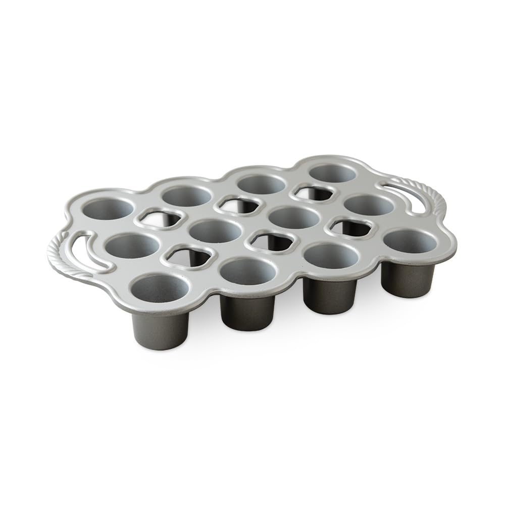 Nordic Ware Petite Popover Pan 3PK juego moldes repostería panecillos Yorkshire