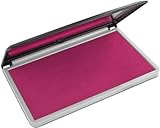 MaxMark Large Premium Magenta Purple Ink Stamp Pad - 3.5