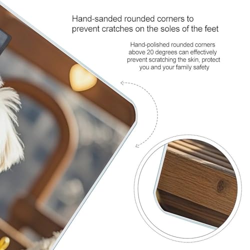Báscula Digital para Baño Cute Maltese Puppy Dog miniatura 4