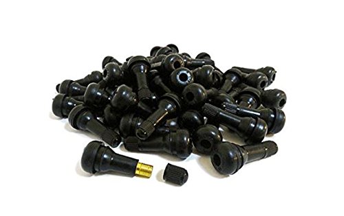 Amazon | TR413 ゴム エア バルブ 100個 セット チューブレス タイヤ