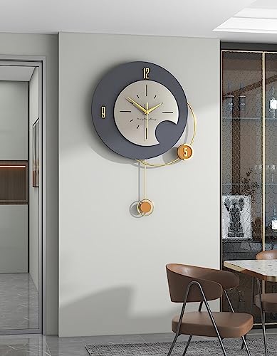 Horloge murale avec pendule idée cadeau maison et chambre - 2
