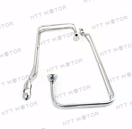 Kit de soporte para alforjas XKMT-Cromo, compatible con modelos Harley Touring 2009-2013 miniatura 3