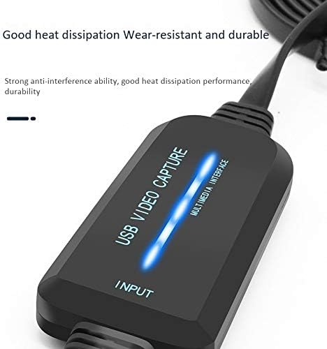 Close-up of the TKOWTB USB Video Capture Card showing its durable casing