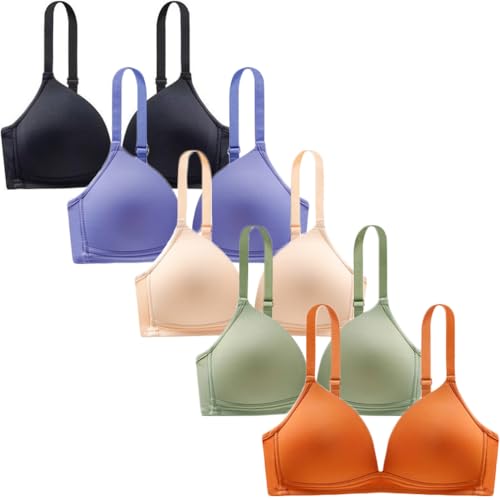 Teen Girls Adjustable Training Bra Seamless Sports Bra Wireless Breathe Bra