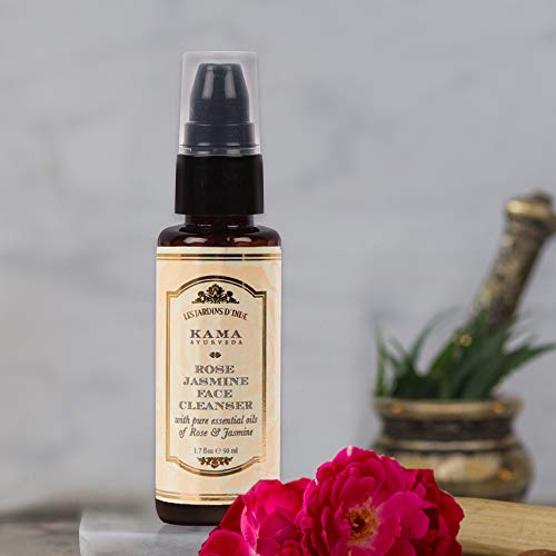 Image of Kama Ayurveda Rose and Jasmine Face Cleanser and Pure Rose Water