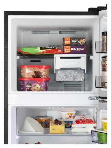 Image of LG 251 L, 2 Star, Smart Inverter, Frost-Free Double Door Convertible Refrigerator with Smart & Dairy Mode (GLT2526XWOB, Onyx Black, Multi Air Flow & Convertible Space for More Storage, 2026 Model)