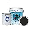 Olympic Pool Paint - Zeron - Black - 1 Gallon - two-part epoxy swimming pool paint - one-coat for plaster, fiberglass, steel and aluminum pools.