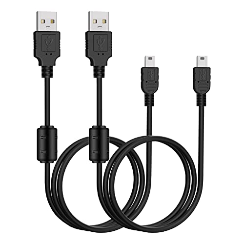 Haoyou HY-88 2-Pack) Replacement Canon Mini Usb Data Transfer Cable (With Anti-Interference Magnetic Ring) Compatible With Canon Powershot/Eos/Rebel T7/Dslr/Elph Cameras And Vixia Camcorders (Ifc-400 Pcu) thumb #1