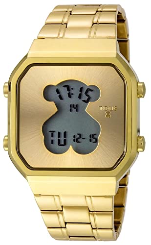 relojes d mujer - TOUS D-Bear SQ IPG DIG 600350285 Women's Watch Gold