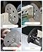 32Pcs Diamond Cutting Wheels and Grinding Bits Set for Dremel - 10Pcs Cutting Discs(22mm), 2Pcs 3mm Mandrel, 20Pcs Drill Bits W/ 1/8