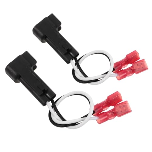 FUNOMOCYA 2pcs Car Speaker Wire Adapter Harness Connector for Vehicles Easy Installation Automotive Wiring Kit for Rear Speaker Conversion Durable and Reliable Audio Enhancement