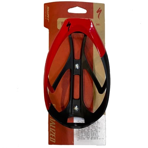 Suporte de garrafa Rib Cage 2 Specialized (Duas cores, Vermelho)
