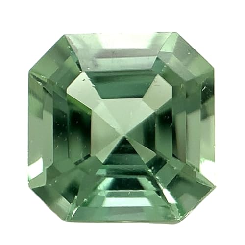 Tourmaline naturelle pour création de bijoux uniques en vrac forme carrée facettée