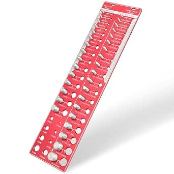 Thread Checker, 42 Nut and Bolt Thread Checker, Bolt Size and Thread ...