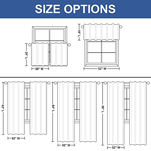 Curtains Flower Watercolor Window Drapes Teal Valance 52 × 18 Inches Flower And Leaves Rod Pocket Valances For Kitchen Bathroom Living Room Bedroom Nursery 1 Panel #TOP5
