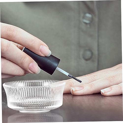 Plato de vidrio para uñas acrílicas para manicura miniatura 5