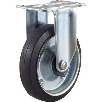 TRUSCO(トラスコ) エコ運搬車用 空気タイヤ 固定キャスターΦ220 ゴム車 SD-220ARK