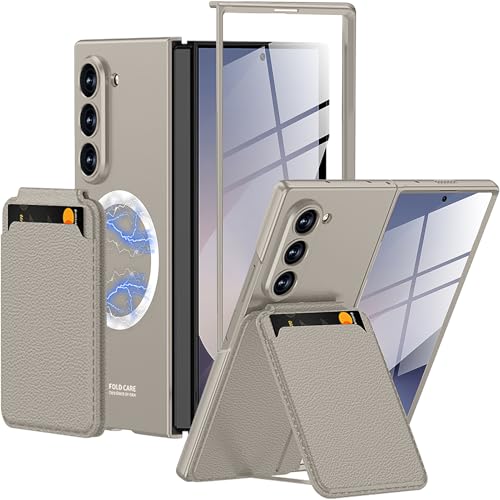 Coque antichoc Samsung Galaxy Z Fold 6 avec protège-écran et support