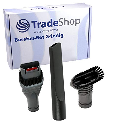Juego de cepillos de 3 piezas para Dyson V6 Digital Slim Flexi V6 Fluffy V6 Fluffy + V6 Top Dog V6 Total Clean V6 Trigger Pro V6 Up Top