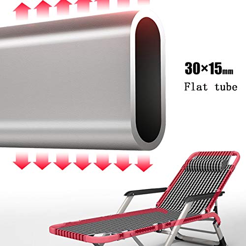 Chaise anti-gravité réglable avec structure pliable haute résistance - 7