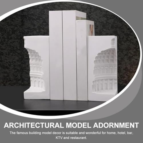 Maqueta de edificio decorativa para barra de bar y escritorio 4
