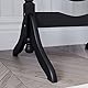 Vida Designs Nishano Cheval Spiegel, freistehend, volle Länge, stehend, verstellbar, Schlafzimmermöbel, Holz, Schwarz