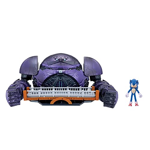 Playset Battle com figura, Sonic, Candide, Multicor
