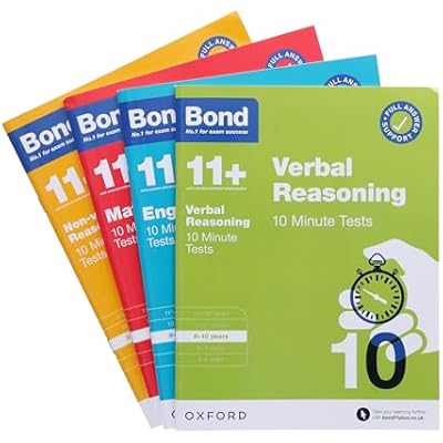 Bond 11+ 10 Minute Tests 9-10 years Bundle