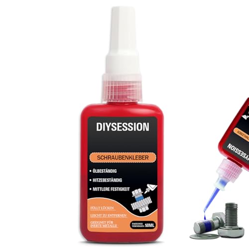 Tornillo de seguridad, adhesivo universal para asegurar tornillos, adhesivo líquido para pernos y elementos de fijación, anaerobic (B)
