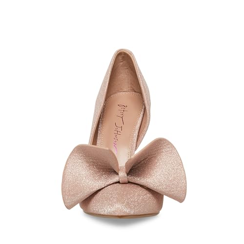 Image of Betsey Johnson Women's Nobble Bow D'Orsay Heels