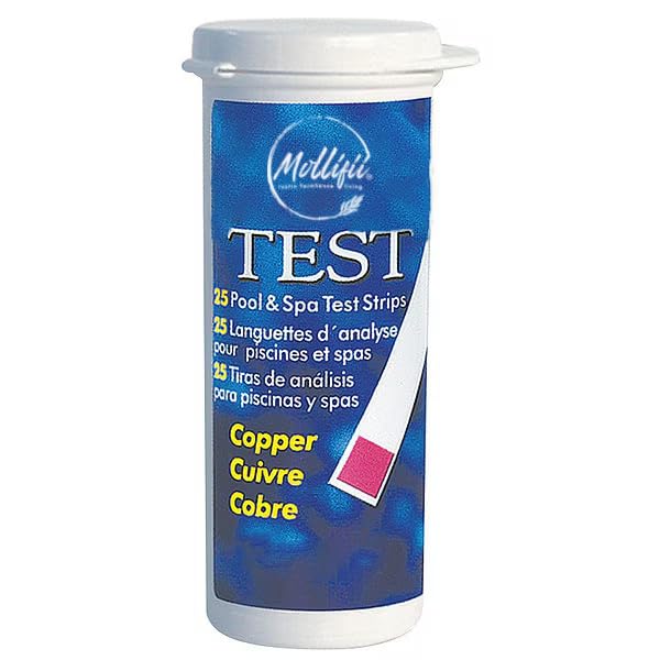 Test Strip, Copper, 0 to 3.0 PPM, PK25