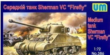 Plastic model US Sherman VC Firefly WWII 1/72 UM 386